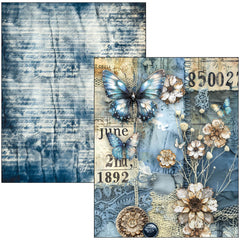 Livre Technique Mixte Denim Bleu Urbain A4 Maxi-15