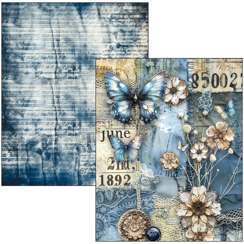 Livre Technique Mixte Denim Bleu Urbain A4 Maxi-15