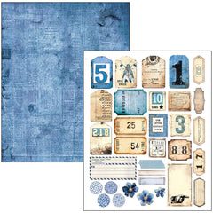 Livre Technique Mixte Denim Bleu Urbain A4 Maxi-18