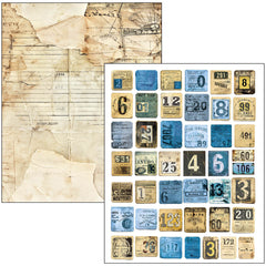 Livre Technique Mixte Denim Bleu Urbain A4 Maxi-21