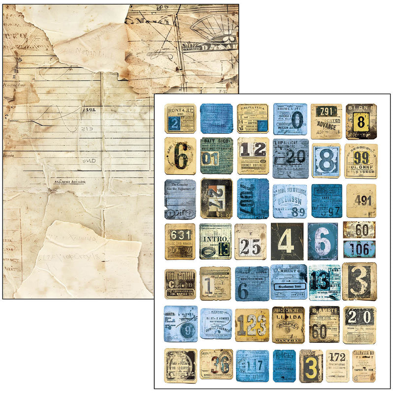 Livre Technique Mixte Denim Bleu Urbain A4 Maxi-21