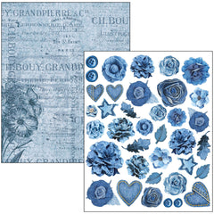 Livre Technique Mixte Denim Bleu Urbain A4 Maxi-23