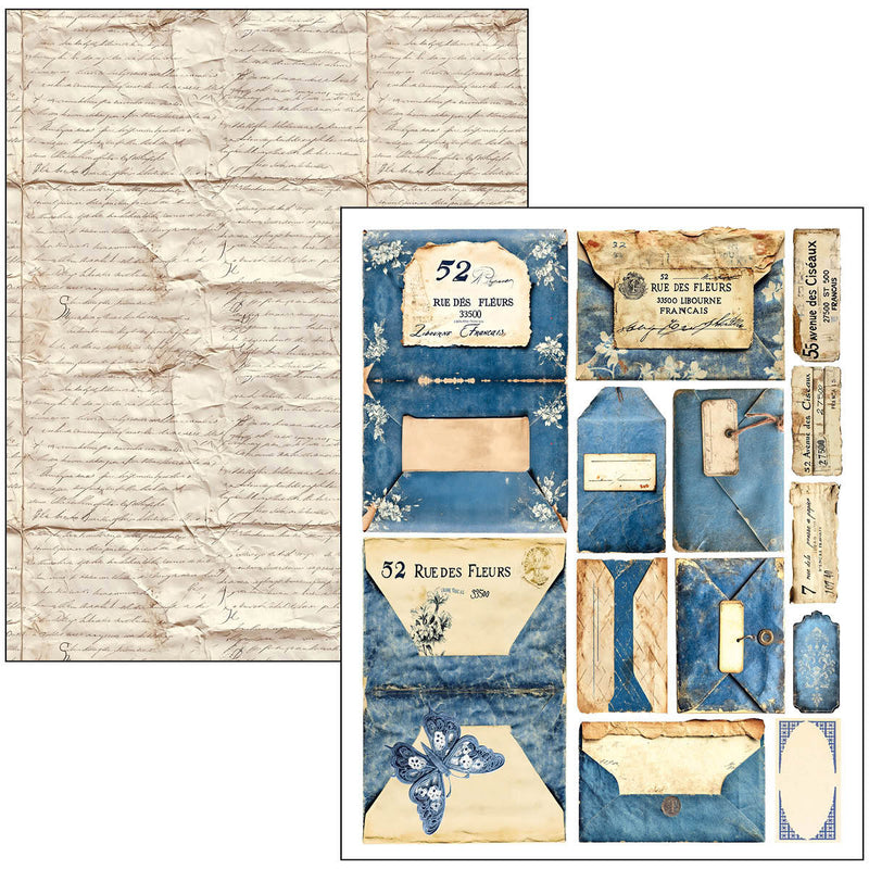 Livre Technique Mixte Denim Bleu Urbain A4 Maxi-24