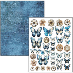 Livre Technique Mixte Denim Bleu Urbain A4 Maxi-25