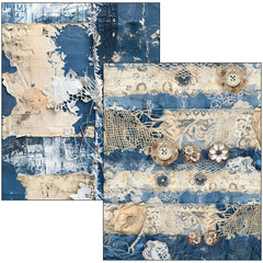 Livre Technique Mixte Denim Bleu Urbain A4 Maxi-5