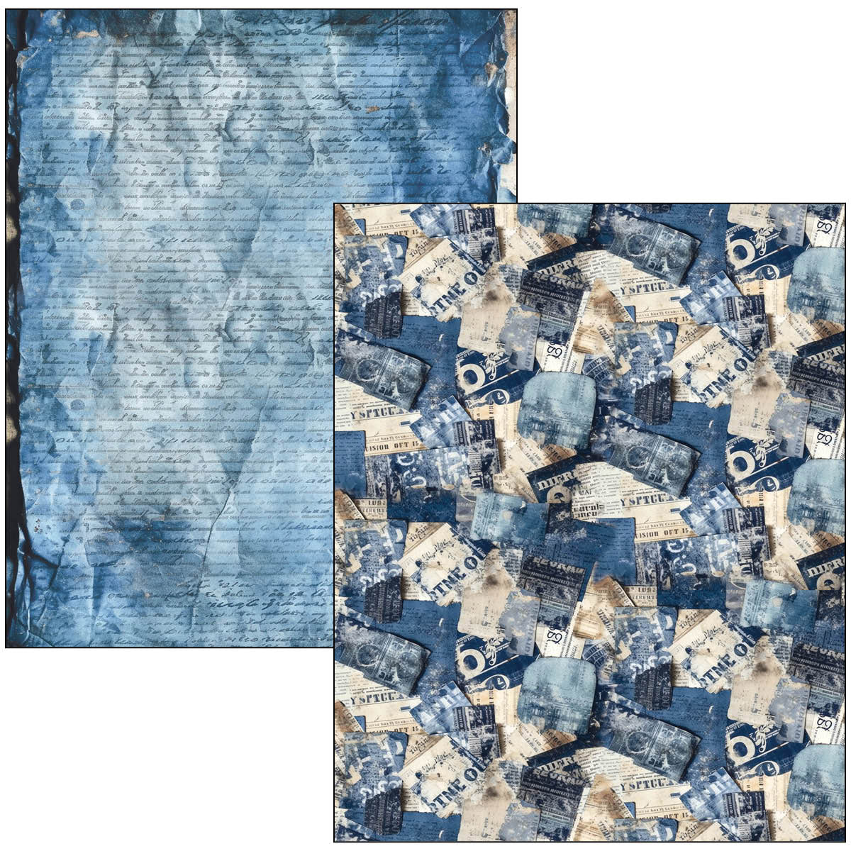 Livre Technique Mixte Denim Bleu Urbain A4 Maxi-7