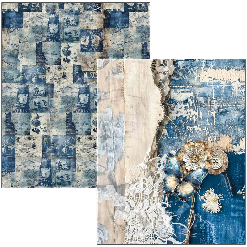 Livre Technique Mixte Denim Bleu Urbain A4 Maxi-10