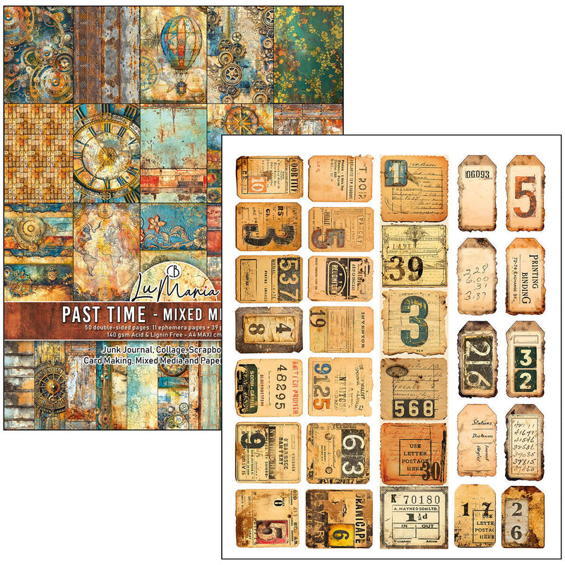 Livre Mixed Media Passé A4 Maxi-2