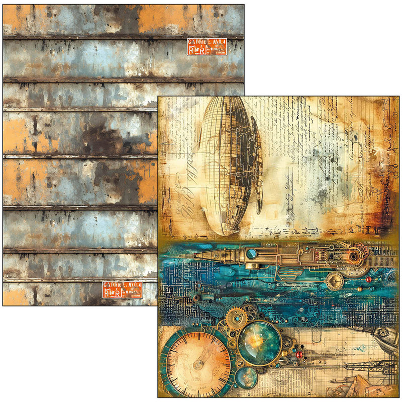 Livre Mixed Media Passé A4 Maxi-16