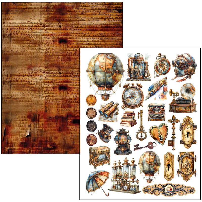 Livre Mixed Media Passé A4 Maxi-19