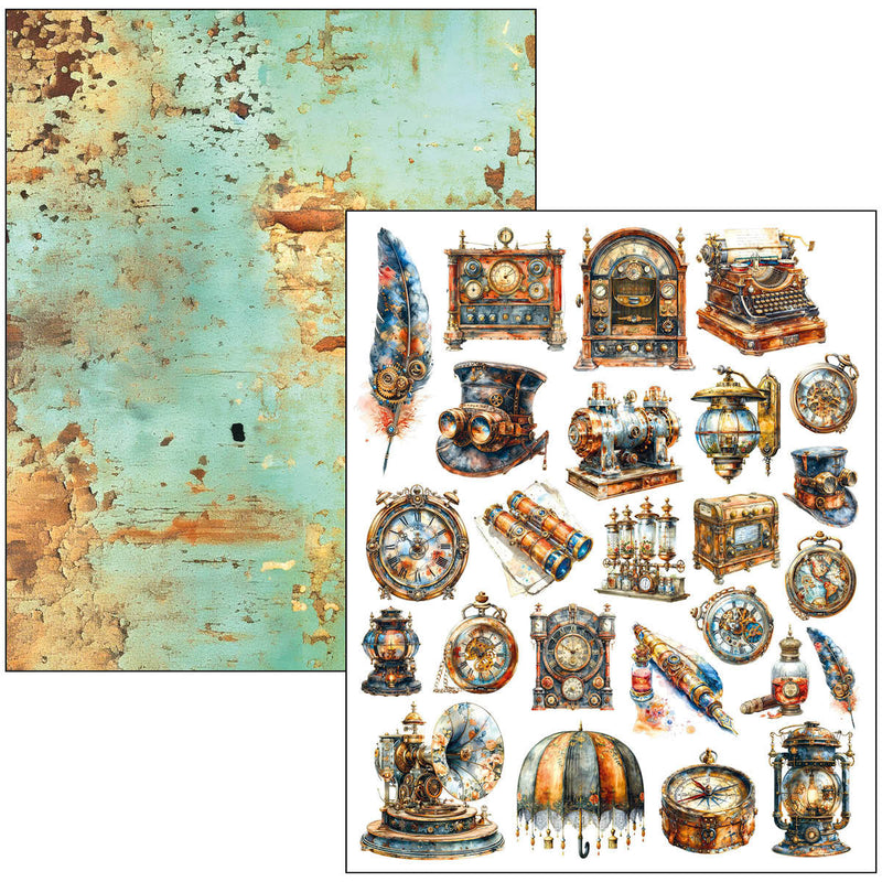 Livre Mixed Media Passé A4 Maxi-22