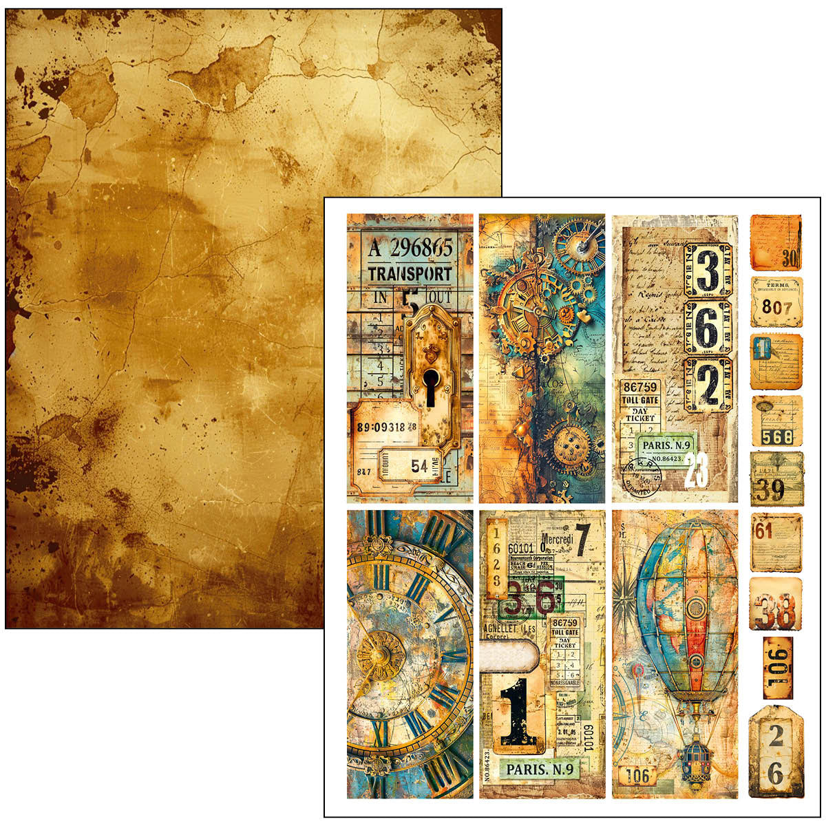 Livre Mixed Media Passé A4 Maxi-23