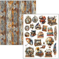 Livre Mixed Media Passé A4 Maxi-24