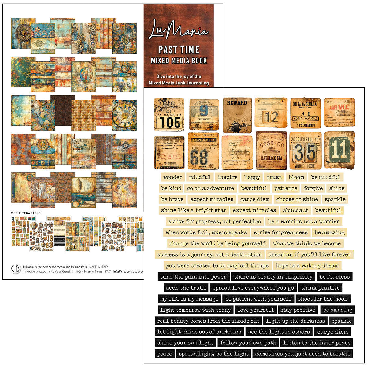 Livre Mixed Media Passé A4 Maxi-27
