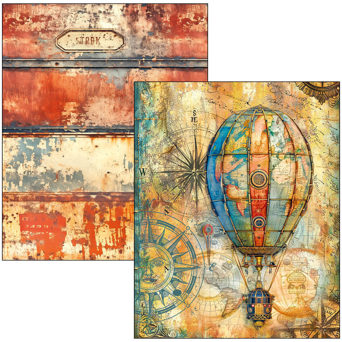 Livre Mixed Media Passé A4 Maxi-7