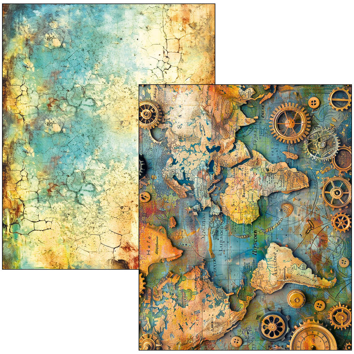Livre Mixed Media Passé A4 Maxi-9