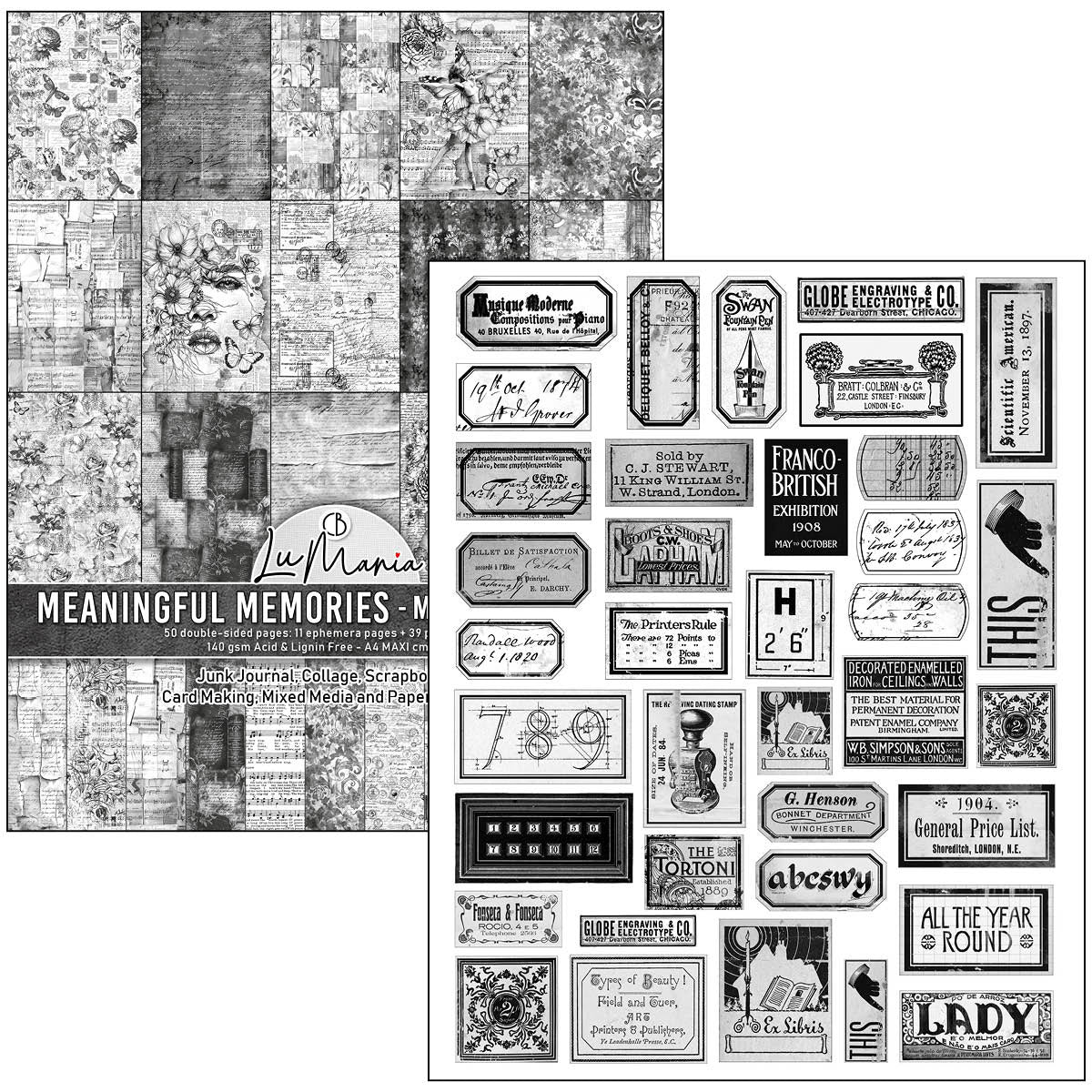 Livre multi-techniques Souvenirs Marquants A4 Maxi-2