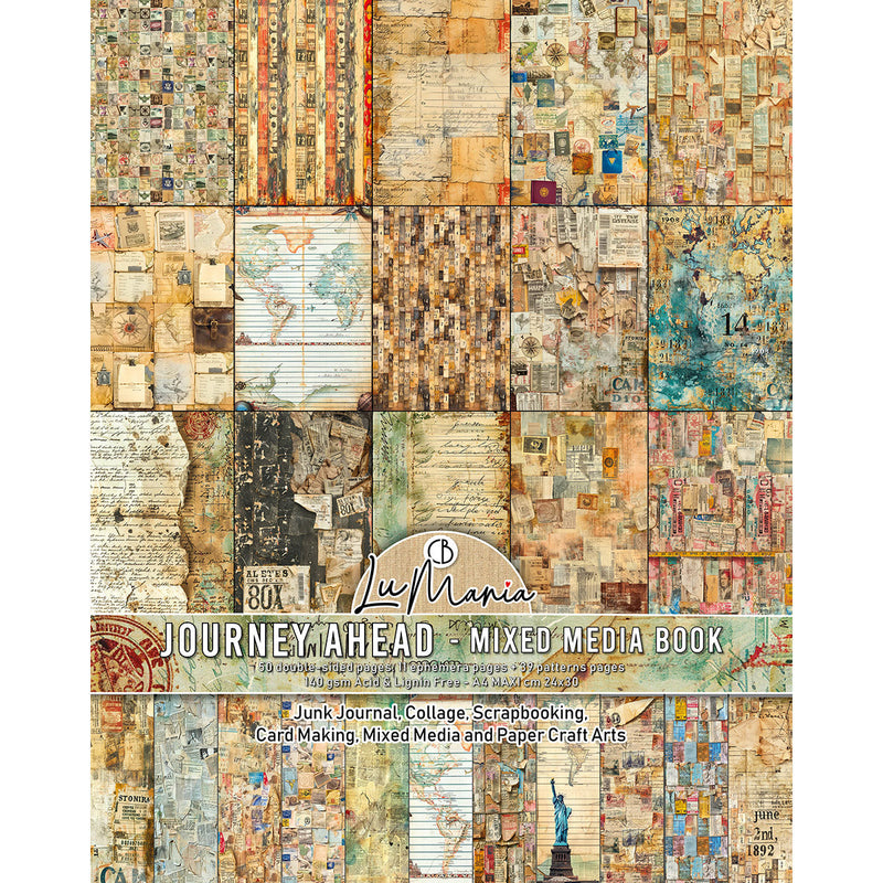 Livre mixed media A4 Maxi "Chemin à parcourir"-1