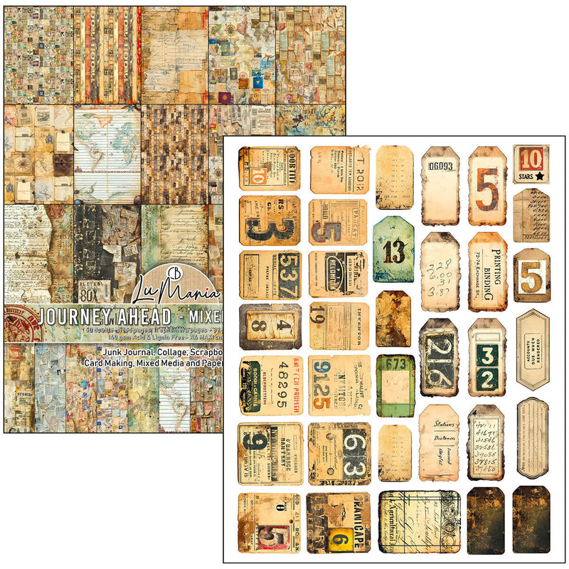 Livre mixed media A4 Maxi "Chemin à parcourir"-2
