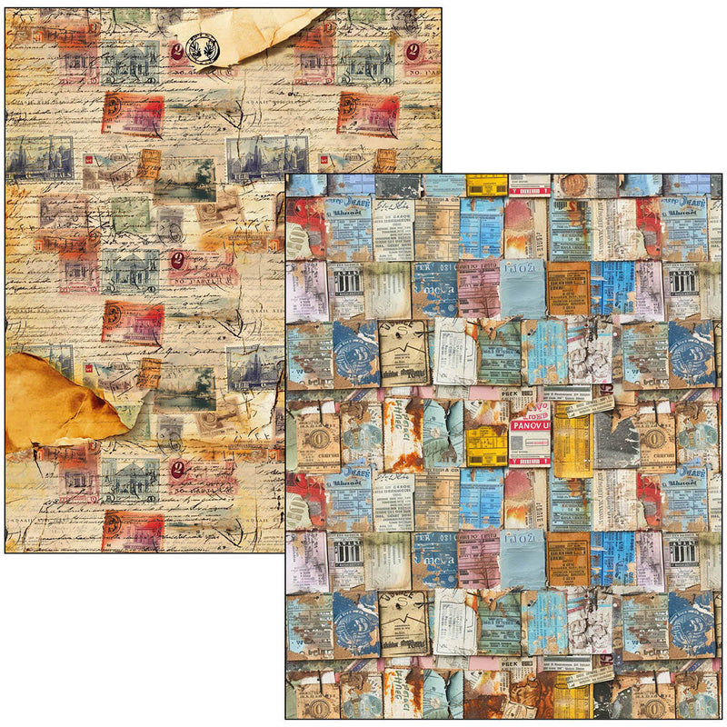 Livre mixed media A4 Maxi "Chemin à parcourir"-11