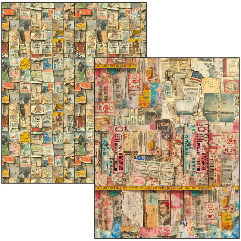 Livre mixed media A4 Maxi "Chemin à parcourir"-12