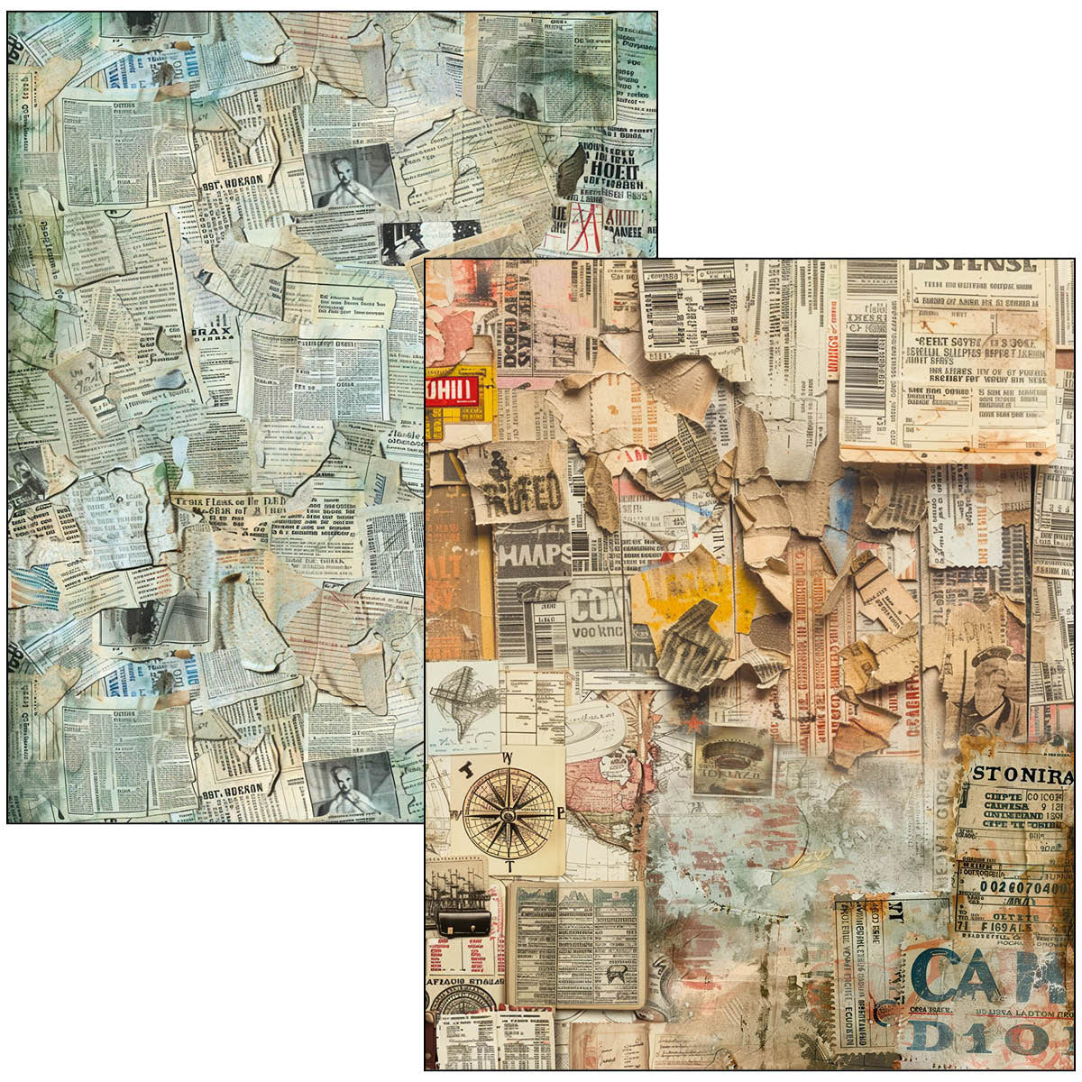 Livre mixed media A4 Maxi "Chemin à parcourir"-13