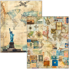 Livre mixed media A4 Maxi "Chemin à parcourir"-15