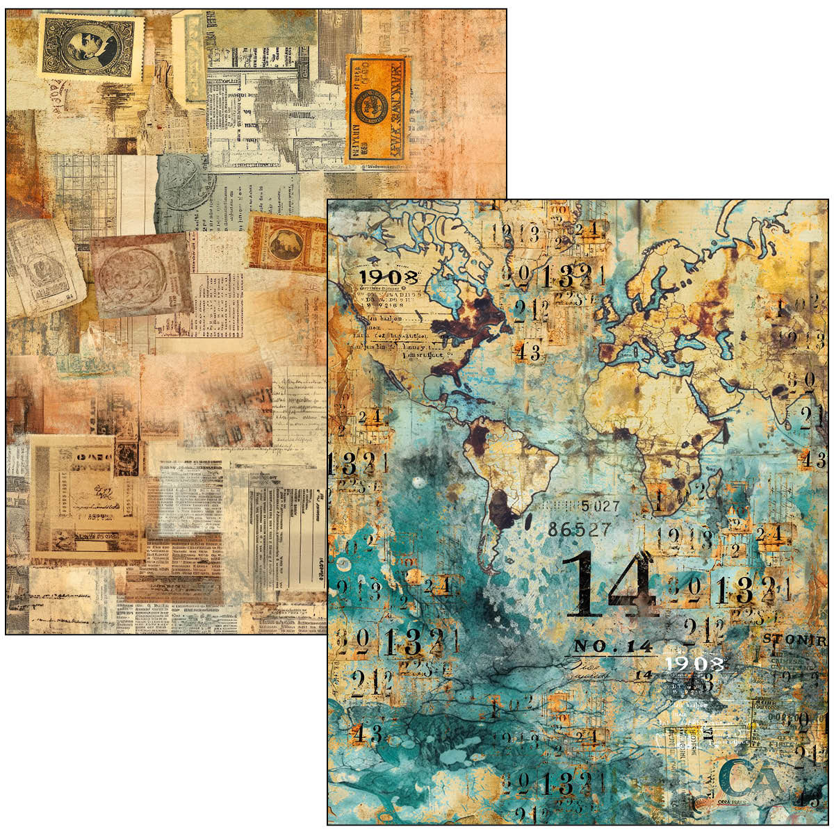 Livre mixed media A4 Maxi "Chemin à parcourir"-17