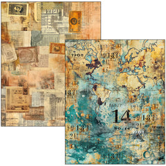 Livre mixed media A4 Maxi "Chemin à parcourir"-17