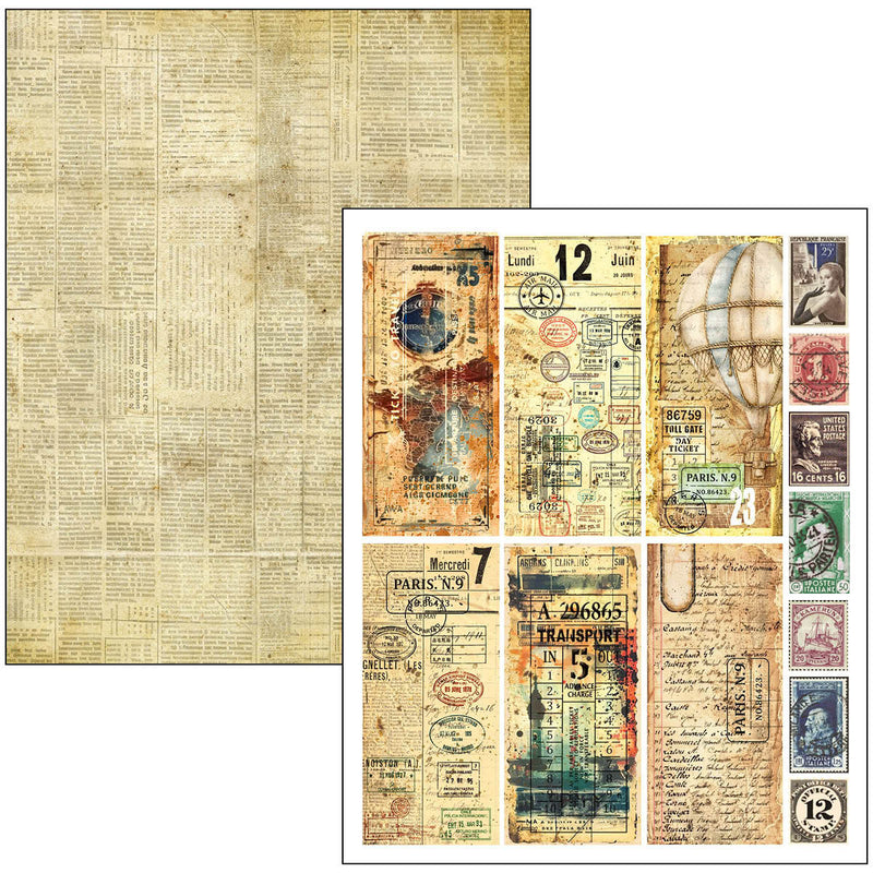 Livre mixed media A4 Maxi "Chemin à parcourir"-23