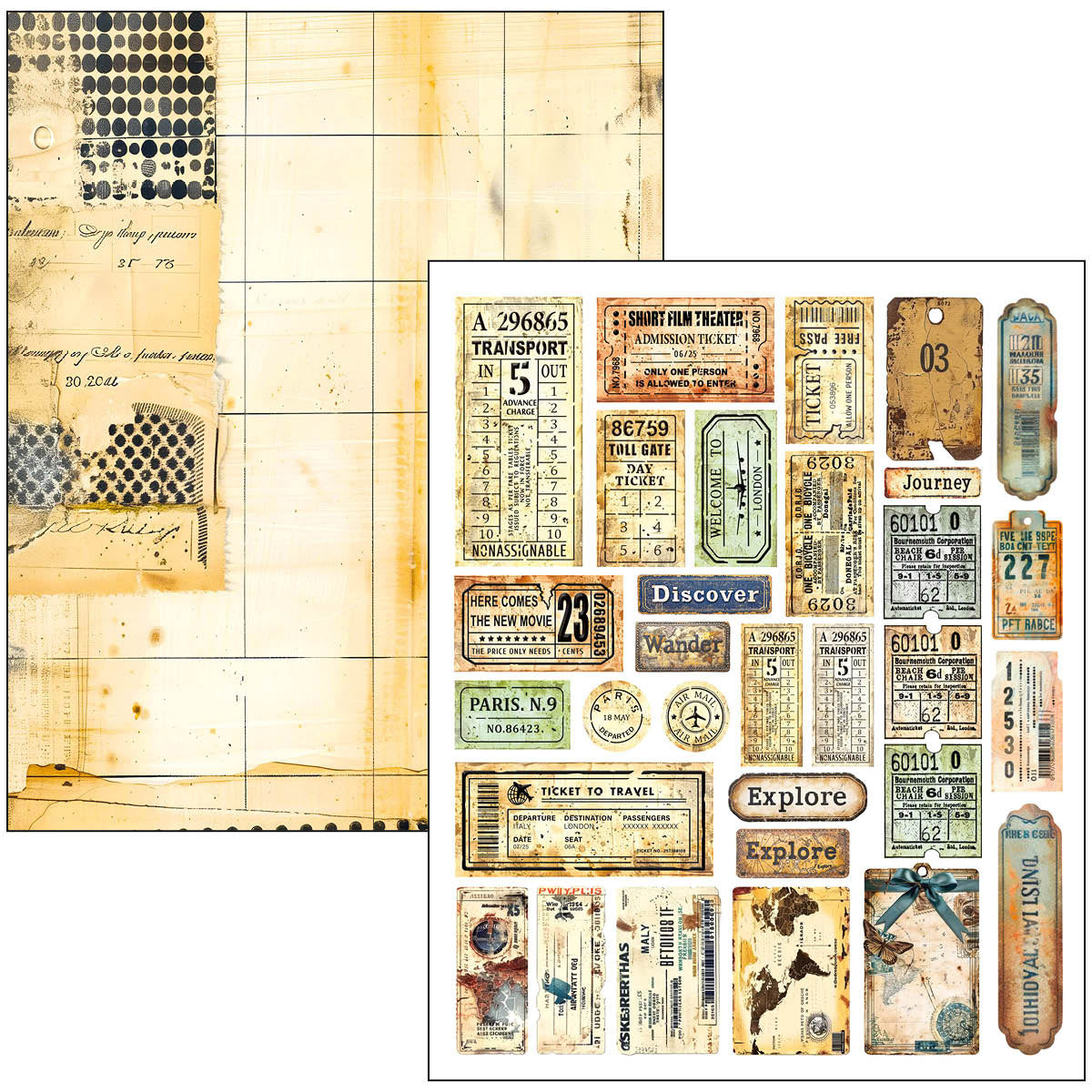 Livre mixed media A4 Maxi "Chemin à parcourir"-25