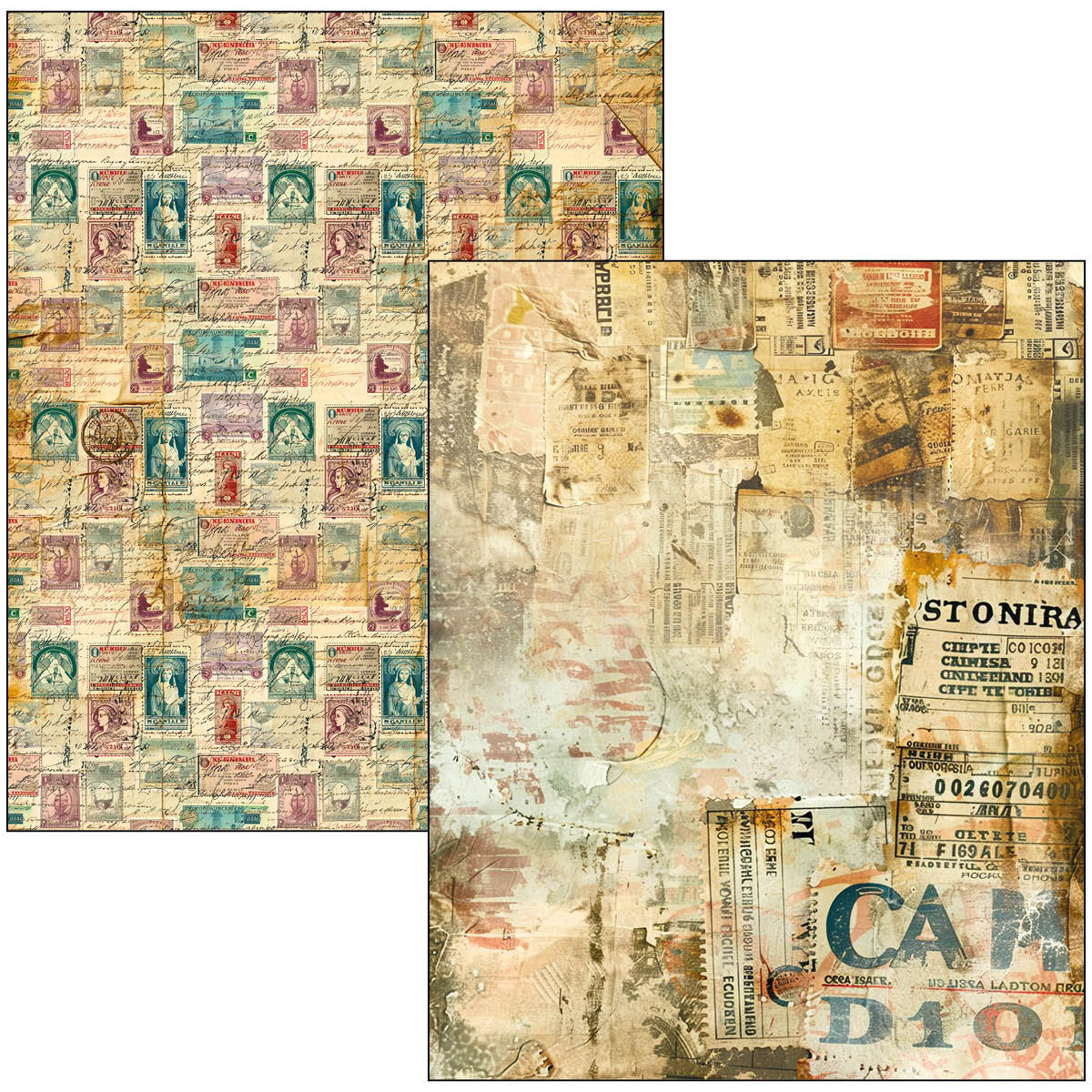 Livre mixed media A4 Maxi "Chemin à parcourir"-4