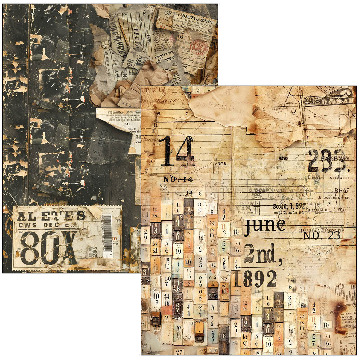 Livre mixed media A4 Maxi "Chemin à parcourir"-5