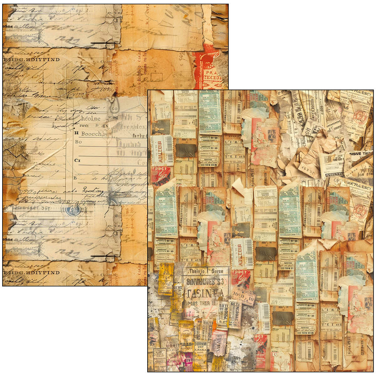 Livre mixed media A4 Maxi "Chemin à parcourir"-6