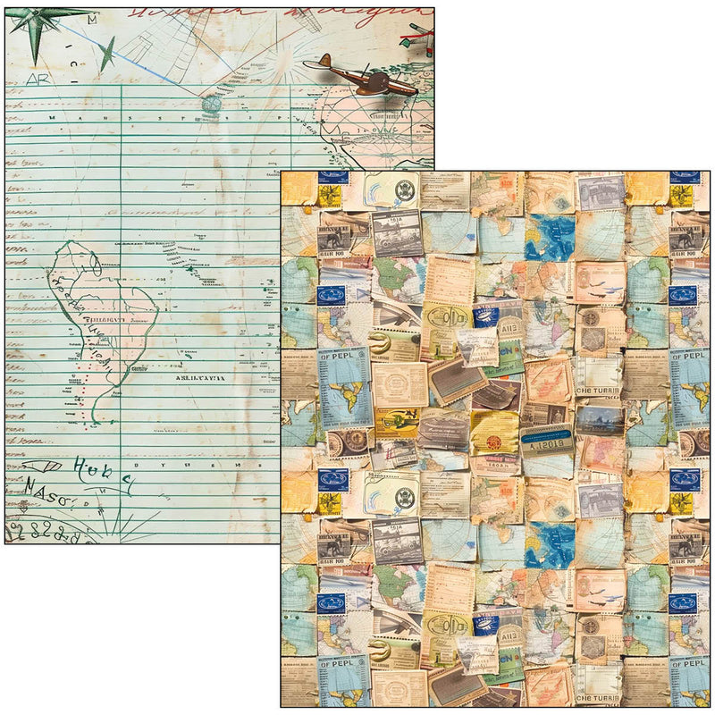 Livre mixed media A4 Maxi "Chemin à parcourir"-8