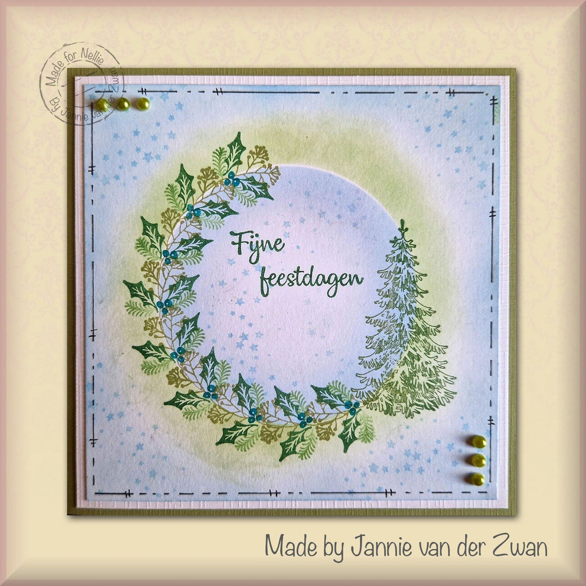 Clear Stamp Mini - Pinecones & Berries-4