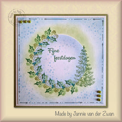 Clear Stamp Mini - Pinecones & Berries-4