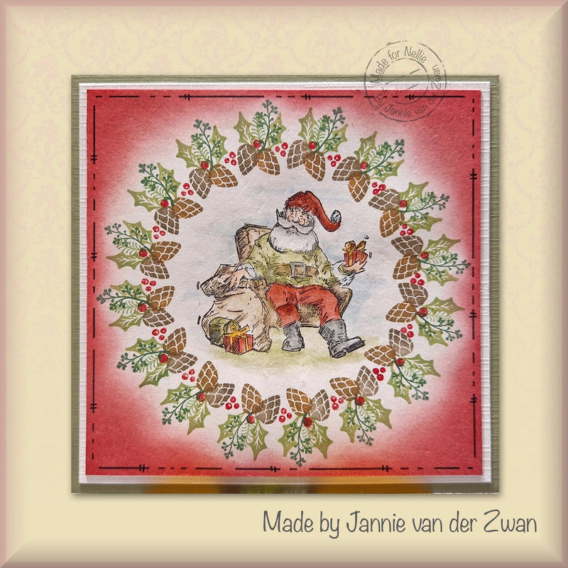 Clear Stamp Mini - Pinecones & Berries-5