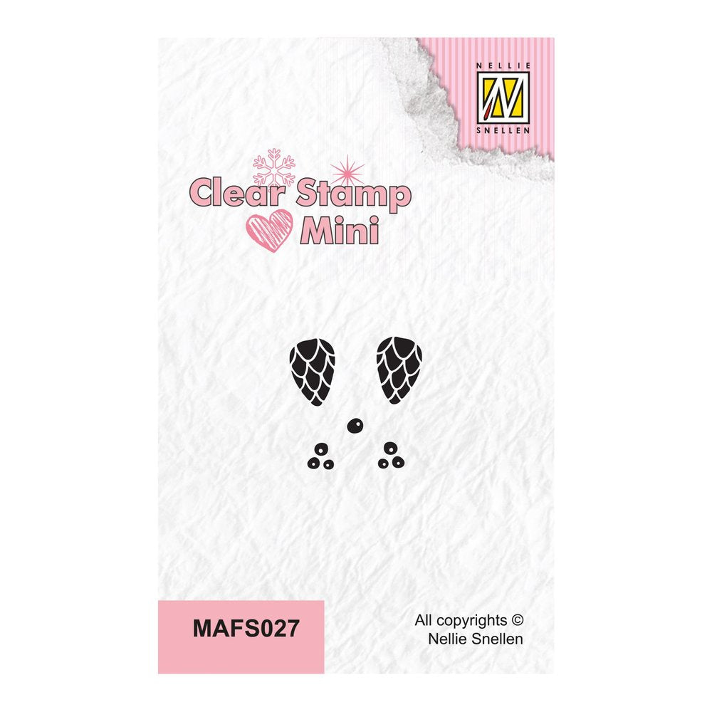 Clear Stamp Mini - Pinecones & Berries-1