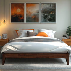 Mervyn Solid Wood Bed Frame-12
