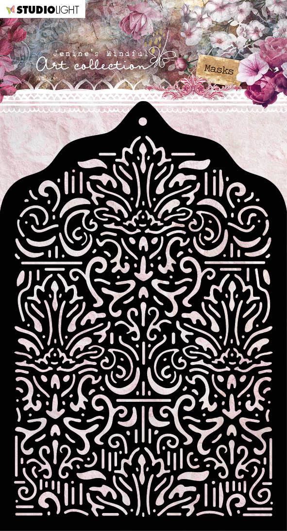 Mask Stencil (1) A6 Jenine's Mindful Art 3.0 nr.05-1
