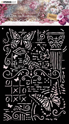 Mask Stencil (1) A5 Jenine's Mindful Art 3.0 nr.06-1