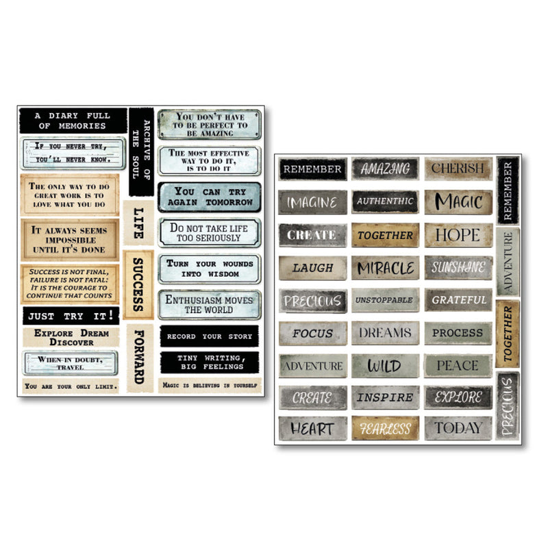Sticker Set 10/Pkg Kind Thoughts-6