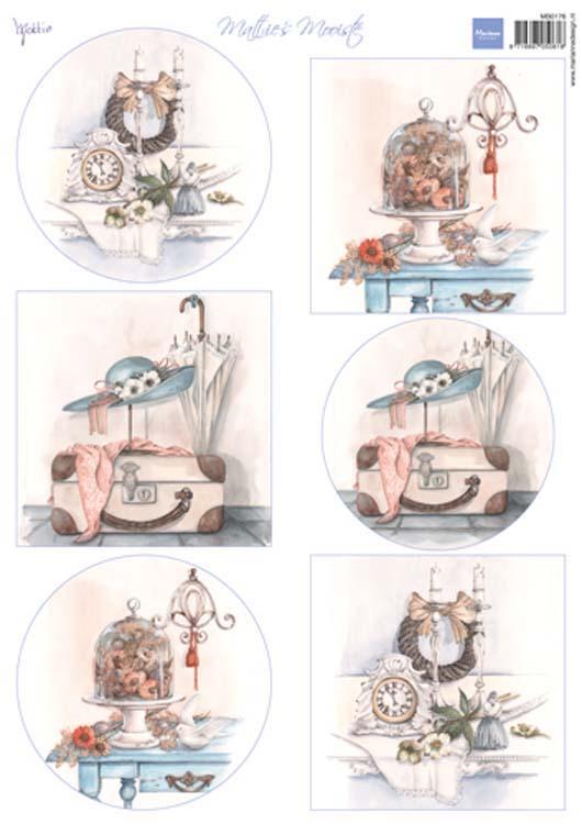 Marianne Design Cutting Sheet Mattie's Mooiste: Brocante-1