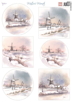 Cutting Sheet Mattie's Mooiste Windmills A4-1