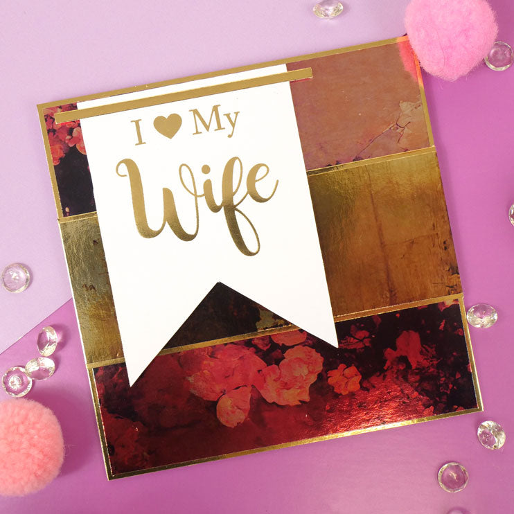 Trim Me! Foiled Insert Pad - For Her - Gold-3