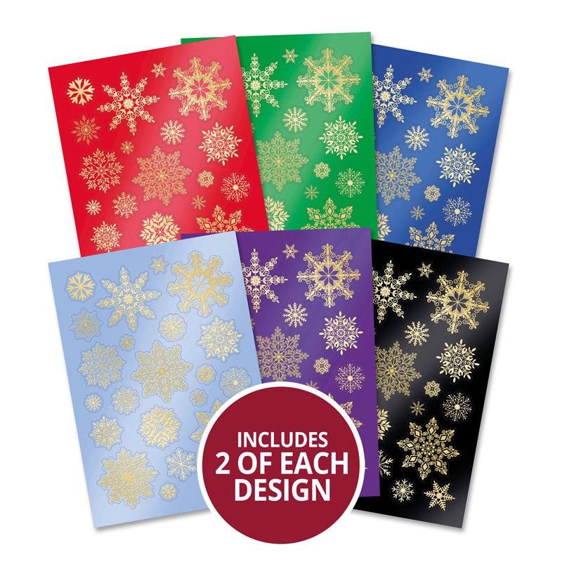 Foiled & Die-Cut Mirri Snowflakes - Classic Selection-1
