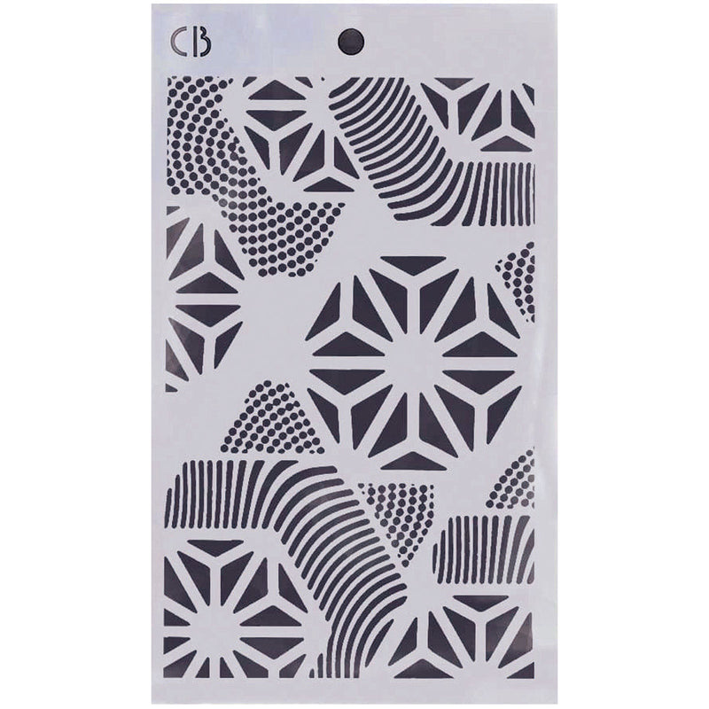 Lot n°005 – Pochoirs mixtes – Lot de 3 couches (3 motifs uniques)-4