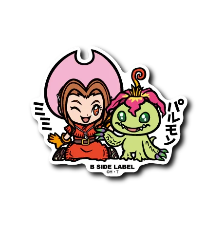 Digimon - Mimi & Palmon Small Sticker (B-SIDE LABEL)