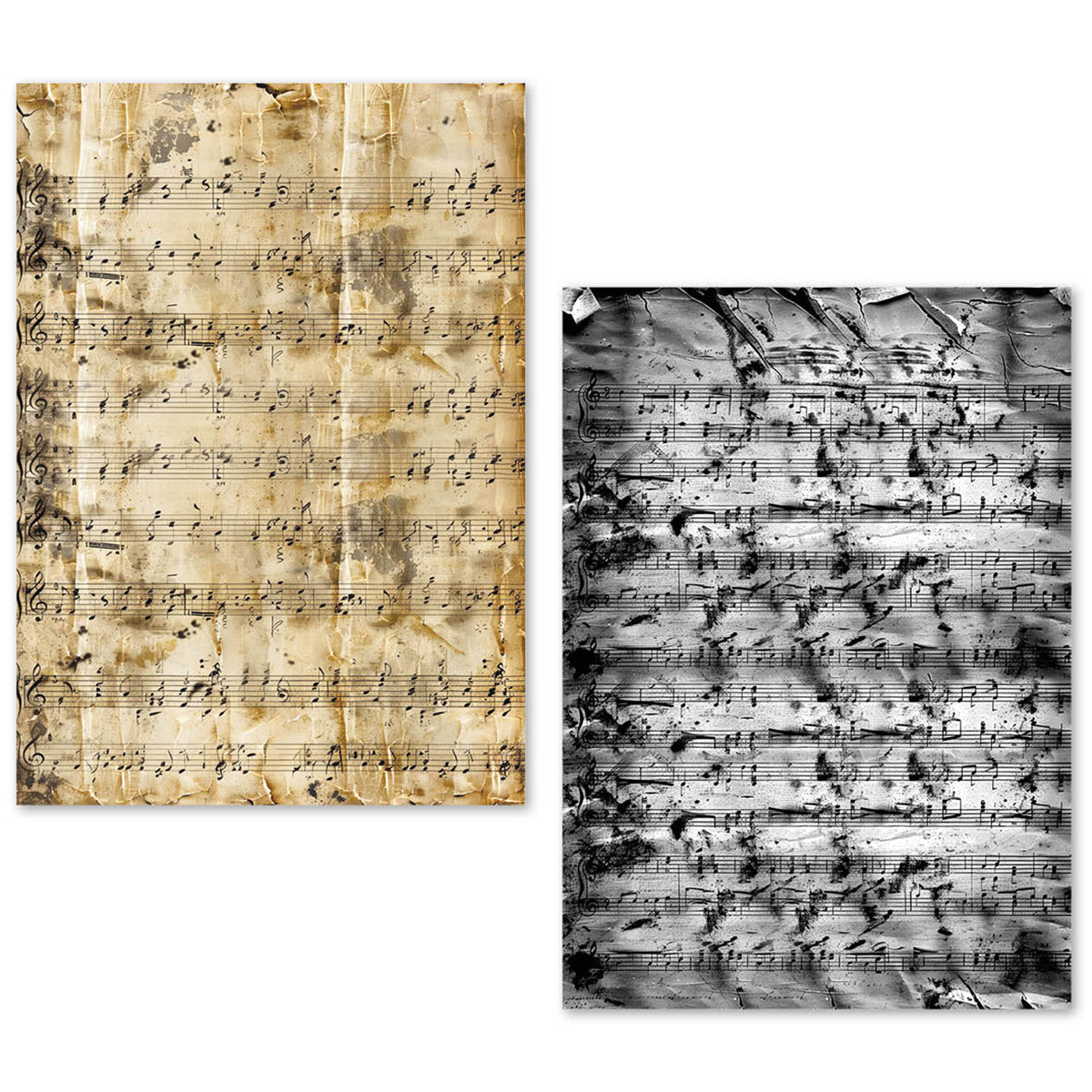 Lot de papier de soie A5 – 24 feuilles de papier à musique-11